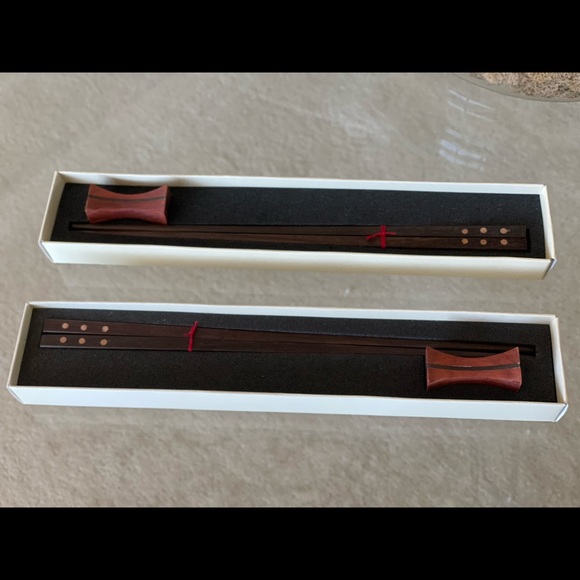 2 pair of Grand Inter-Continental Hotel Seoul S. Korea Chopsticks - Picture 2 of 4